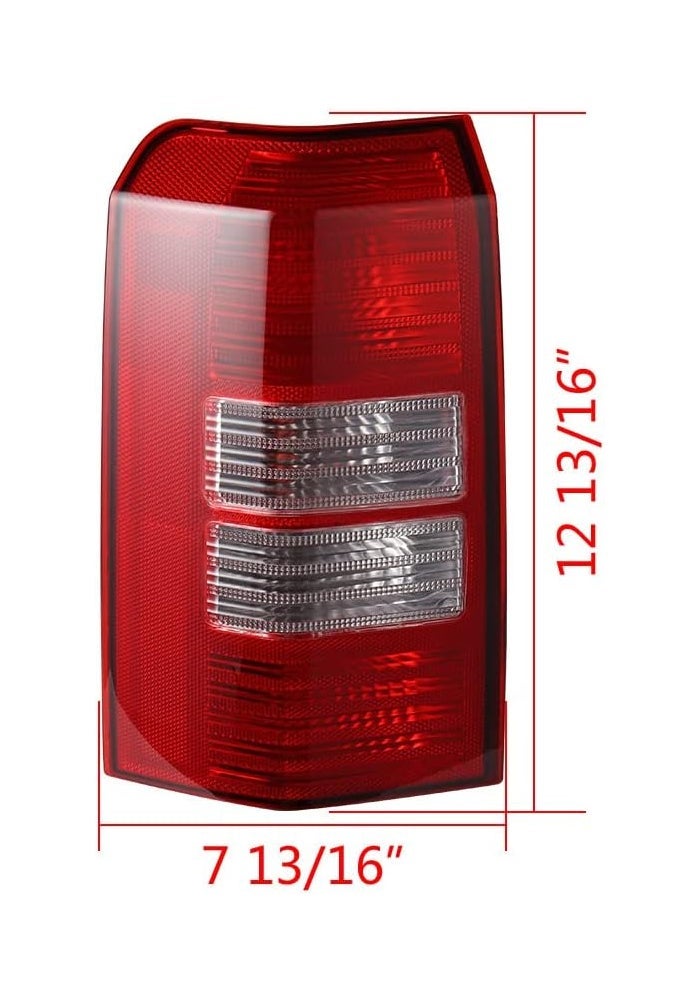Anzios Left Tail Light Assembly for 2008-2017 Jeep Patriot - Image 4
