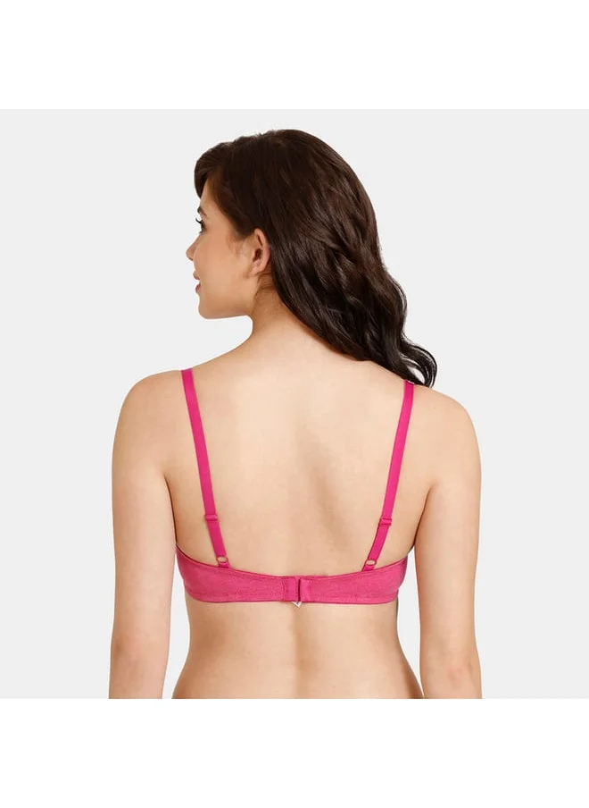 زيفامي Zivame Solid Padded Wired Bra with Adjustable Shoulder Straps