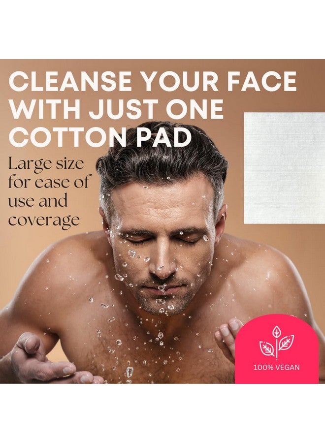 Swisspers Premium Ultra Soft Cleansing Pads - 50 Count (Pack of 3) - Large Rectangular Pads for Gentle and Versatile Skincare - 100% Lint-Free Cotton - Image 5