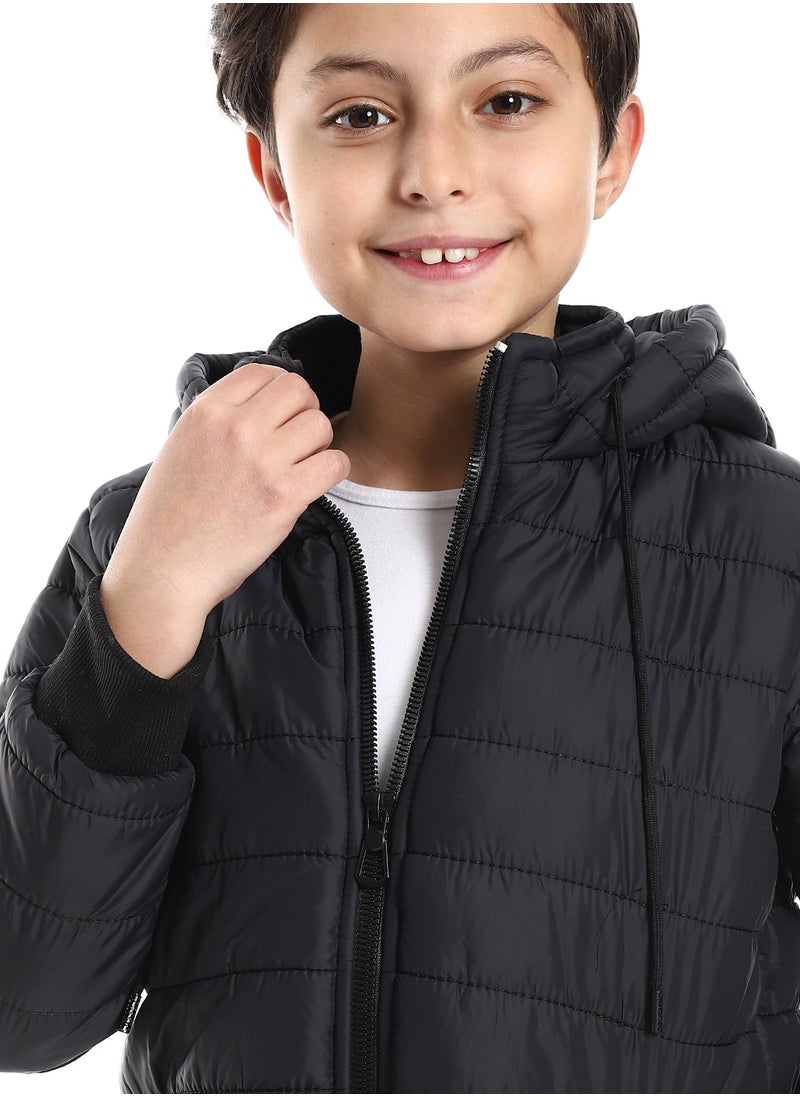 Caesar - Boys Capotene Lining Jacket With Zipper - Image 1