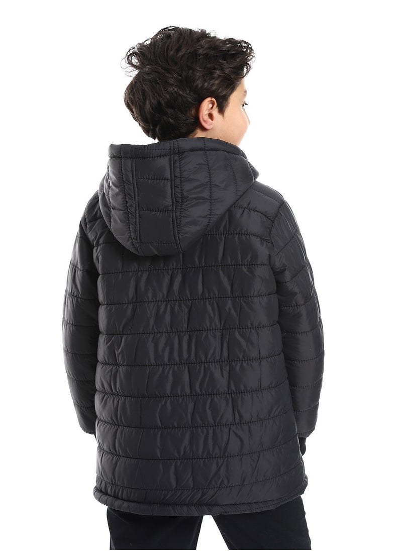 Caesar - Boys Capotene Lining Jacket With Zipper - Image 1