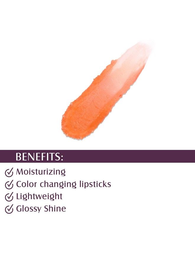 Glam 21 أحمر شفاه غلام21 عالي الدقة؛ خفيف الوزن ورطب للغاية؛ تركيبة هلامية؛ برتقالي فاكهي 3.6 جرام - Image 4
