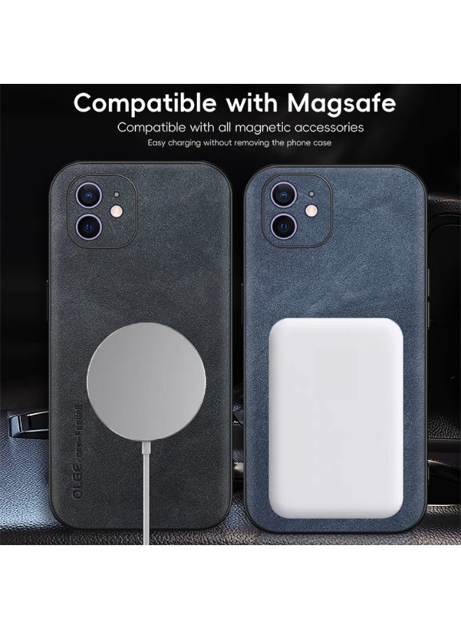 Shockproof protective shell is suitable for iPhone 11, with built-in magnetic suction ring,Black  - Image 4