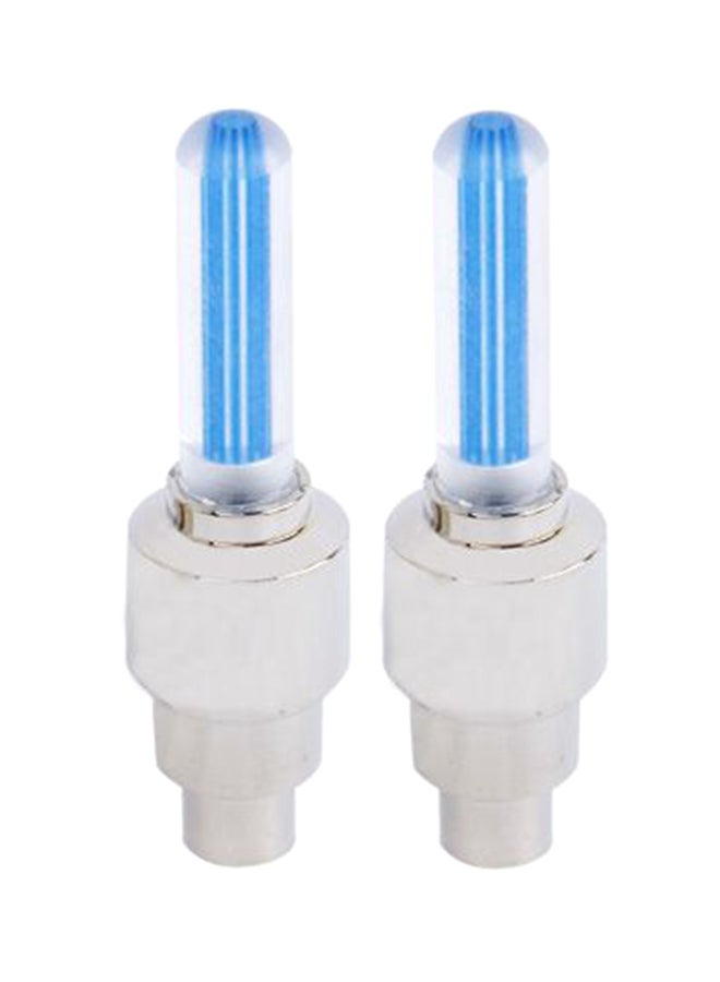 Loquat Motion Activated Led Wheel Lights For Bikes And Cars, Blue