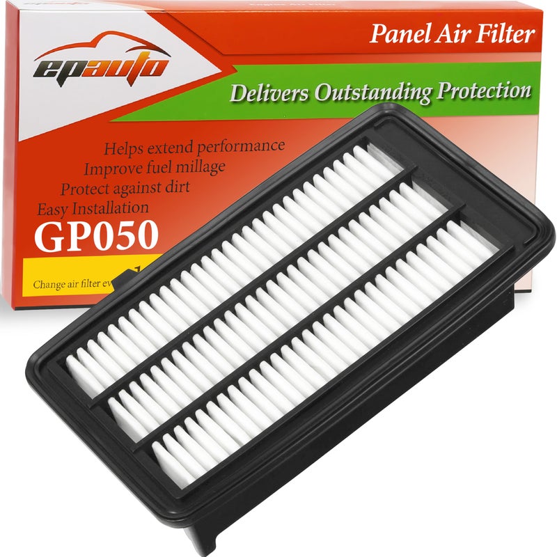 EPAuto GP050 (CA12050) Engine Air Filter, Replacement for Honda Civic 1.5L (2016â€“2021), CR-V 1.5L (2017â€“2022) â€“ Rigid Panel Filter for Fuel Efficiency and Engine Protection - Image 1