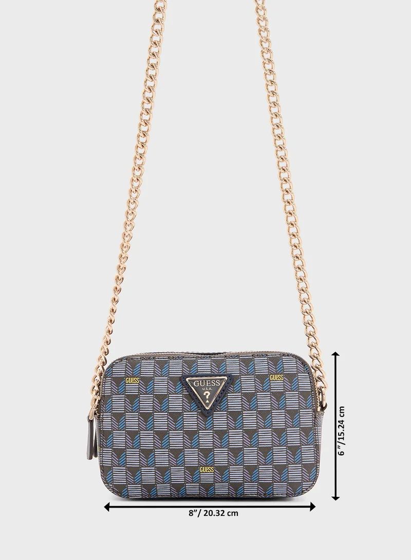 GUESS G Wave Camera Crossbody