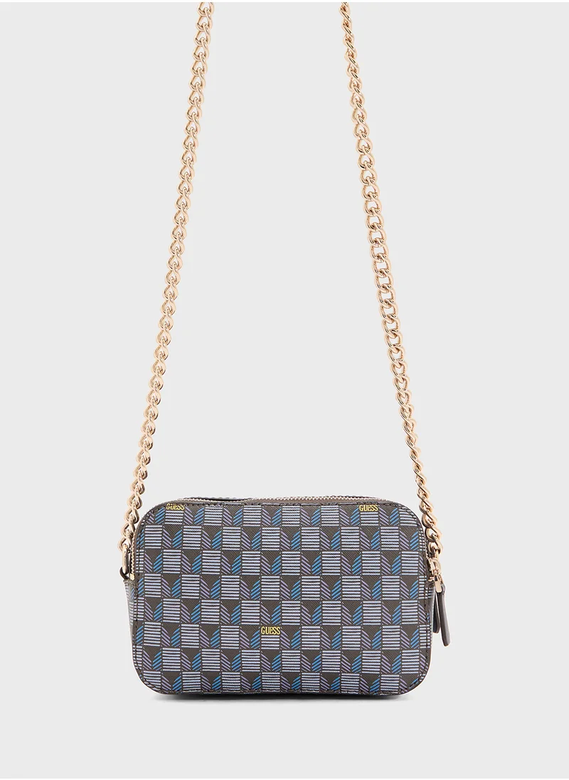 GUESS G Wave Camera Crossbody