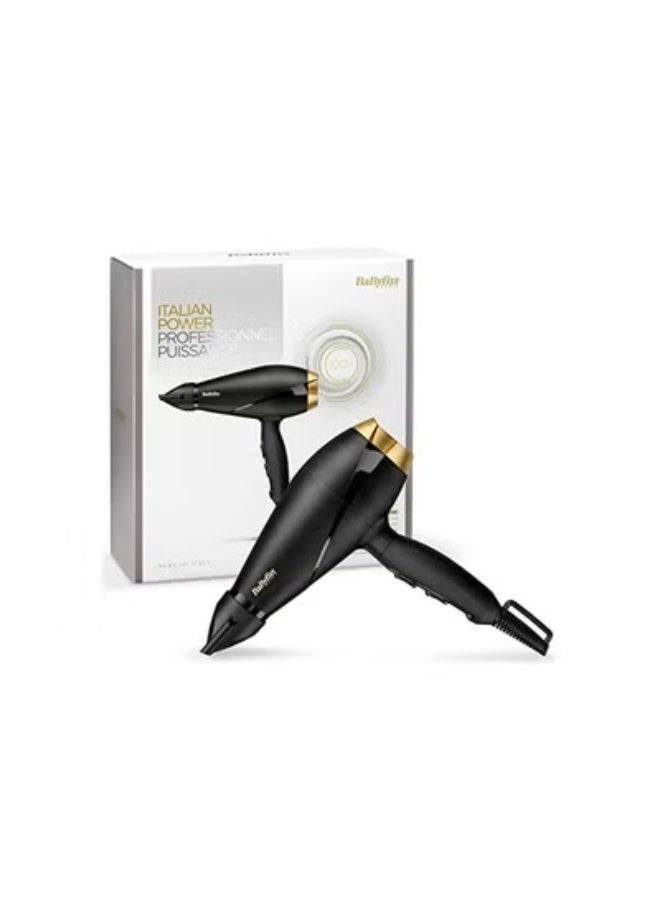 BaByliss Speed ​​Pro 2000 Hair Dryer – Italian Made with High-Performance Salon AC Motor – Fast Drying and Hair Protection - Image 3