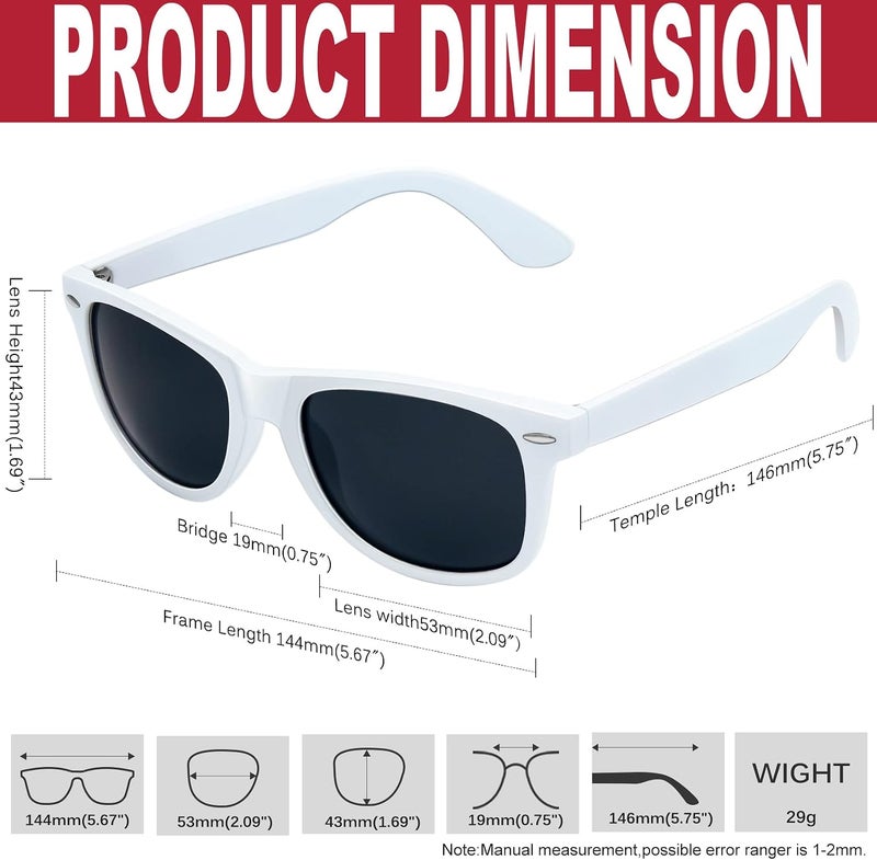 KANASTAL Polarized Sunglasses Men, Fashion Square Sun Glasses Women, Classic Shades for Womens, Driving Fishing Outdoor 100% UV400 Protection - Image 4