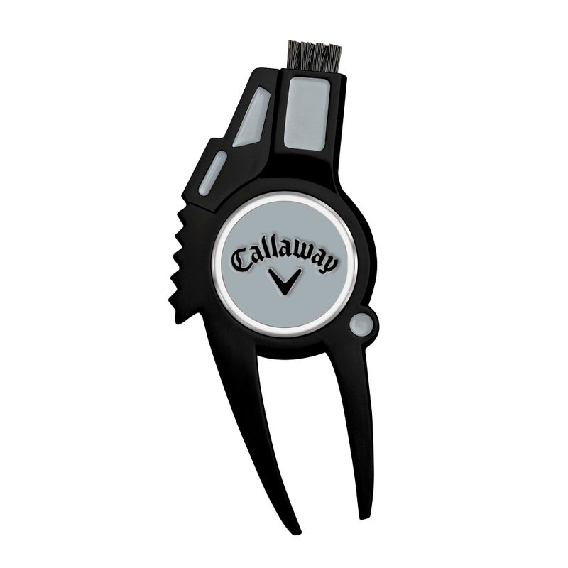 Callaway 4in1 Golf Divot Repair Tool BlackSilver - Image 2