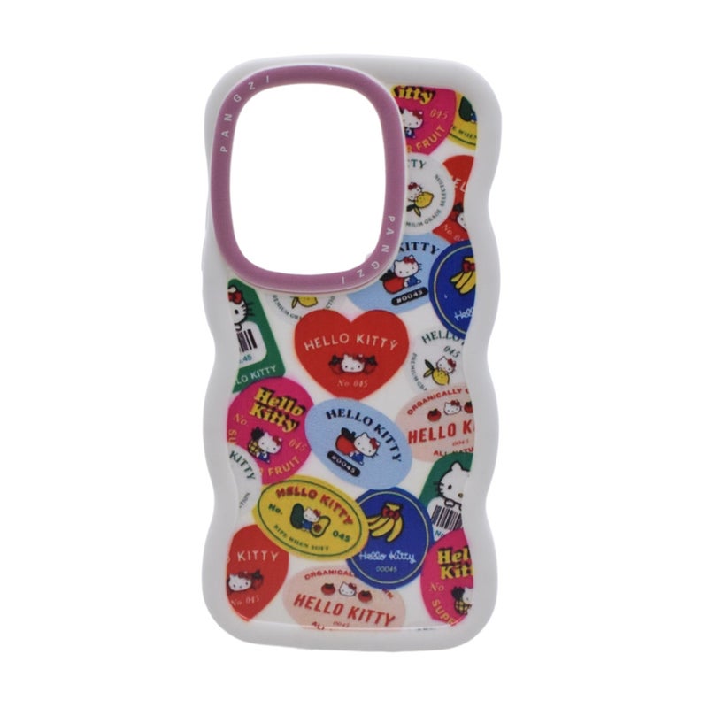 Hello Kitty Plastic Back Cover For Xiaomi Redmi Note 13 Pro / Note 13 / Poco X6 - Multicolour - Image 1