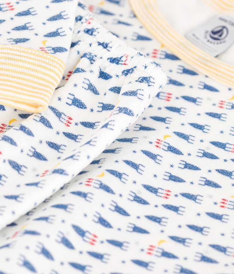 بيتي باتو Children's velour dramas with a rocket print
