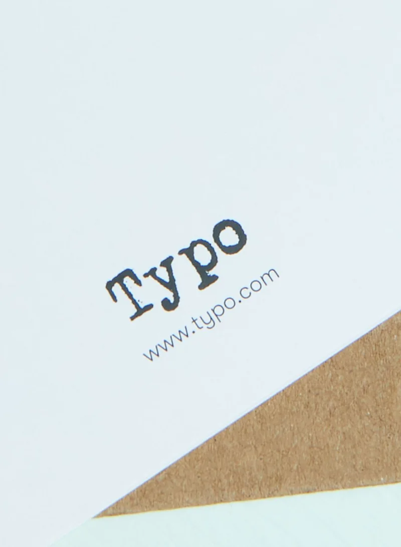 Typo Celebrating Your Love Bouquet Wedding Card