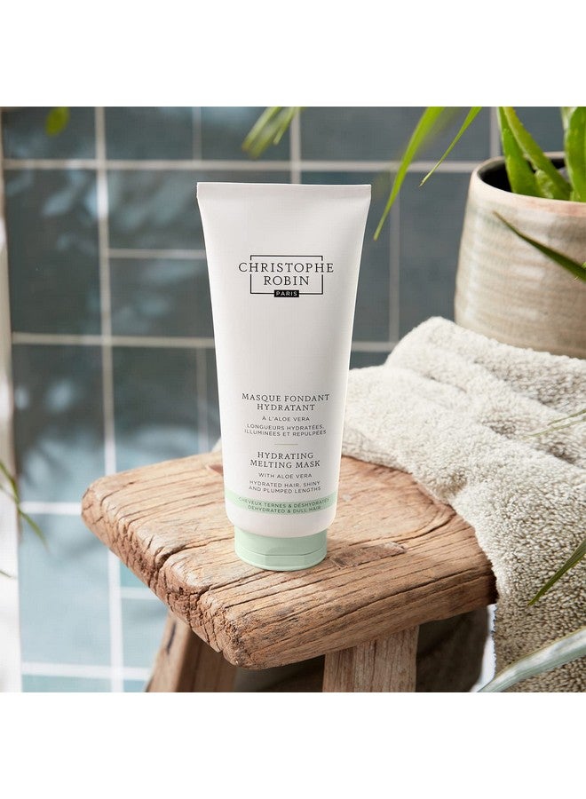 Christophe Robin Hydrating Melting Mask With Aloe Vera for Dry, Dull Hair - Lighweight 6.7 fl. oz - Image 2