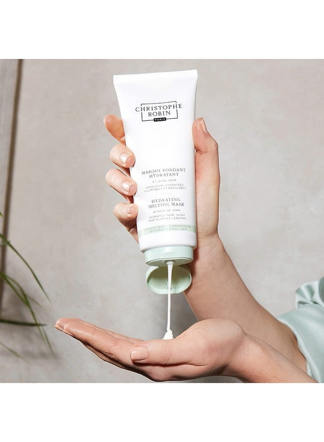 Christophe Robin Hydrating Melting Mask With Aloe Vera for Dry, Dull Hair - Lighweight 6.7 fl. oz - Image 5