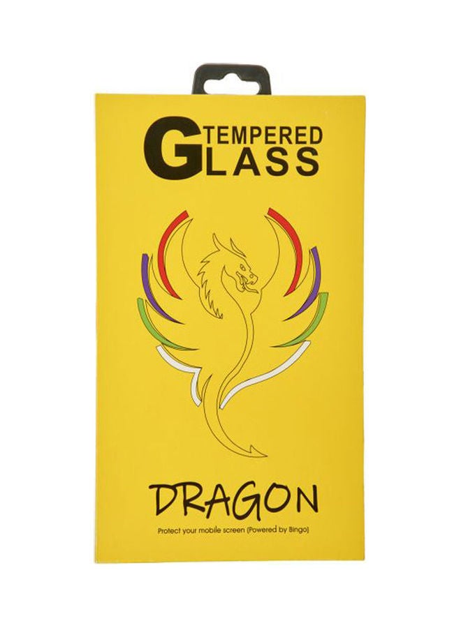 NIBEMINENT Glass Screen Protector with Black Frame for Samsung Galaxy A80 Clear - Image 2