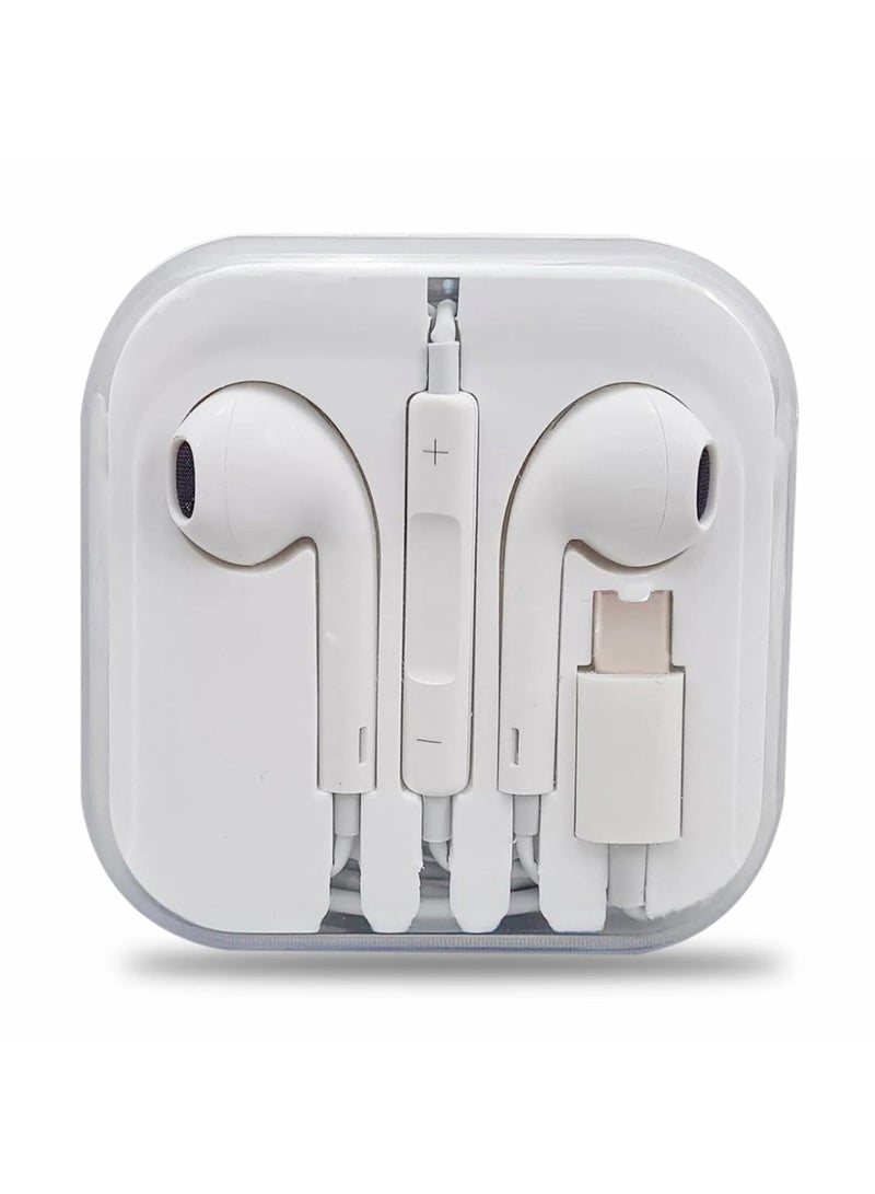 CATANES Handsfree,Headphones, Earphones for All Android Devices, USB C Earphone with Microphone Wired Earphones HiFi Stereo Sound Headphone - Image 2