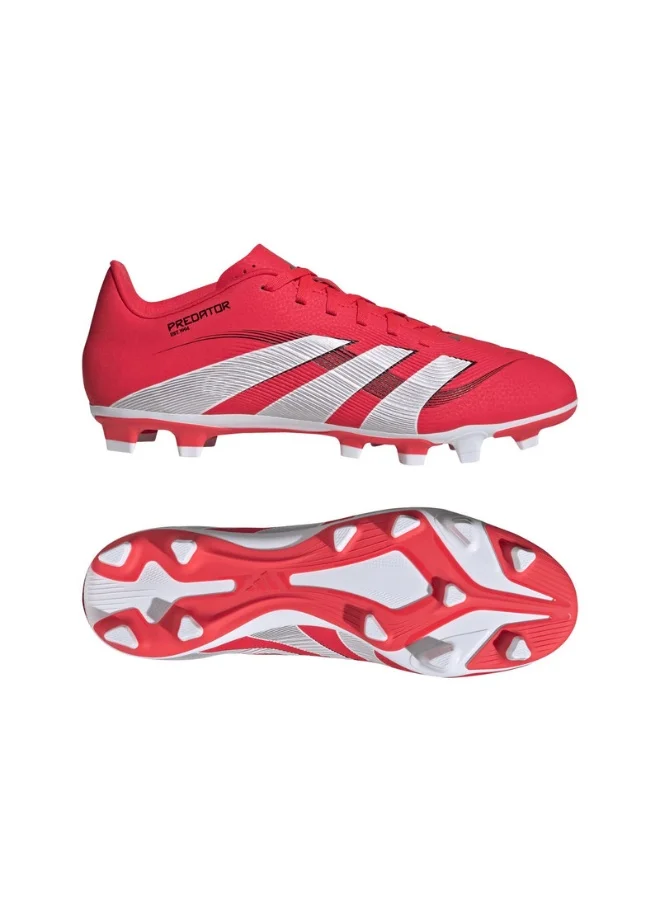 Adidas adidas PREDATOR CLUB FG/MG Red Football SHOES for Unisex - 3.5
