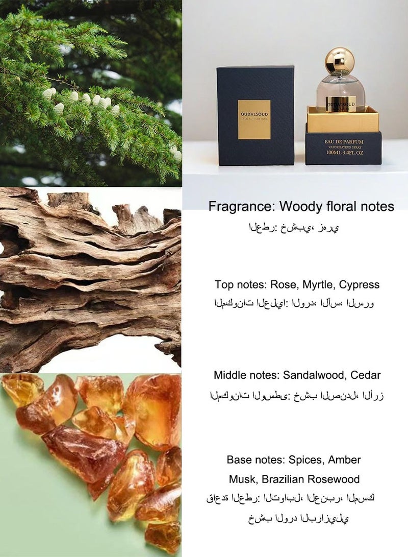Oud Sandalwood EDP 100ML/Woody Oriental Eau De Parfume