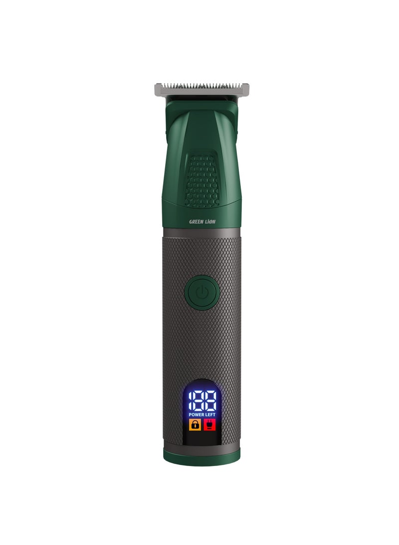 GREEN LION Style Pro 6-in-1 Grooming Kit with Hair, Body, Nose, Ear Trimming , 3 Hours Working Time, USB-C Recharging, Charging Base, IPX6 Waterproof - Green - Image 2