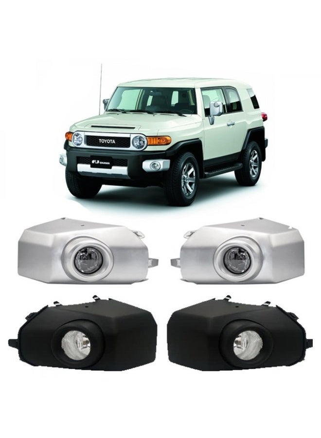 كشاف تويوتا اف جي  2007 2008 2009 2010 2011 2012 2013 2014 2015 2016 2017 2018 2019 2020 2021 2022 رصاصي - Image 1