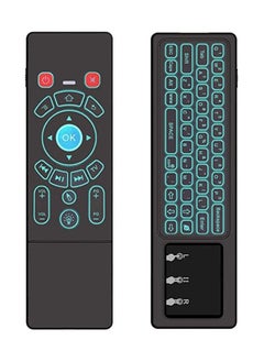Air Mouse for Android tv Box, Rechargeable Mini Wireless Keyboard and Air Remote Control Touchpad with RGB Backlit T6 for Android TV Box, PC, Projector, HTPC etc