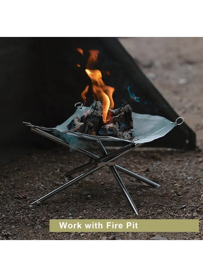 22inch Fire Mesh, Replacement Fire Mesh for Portable Fire Pit, for The Same 22-inch Product on The Market（Two meshes） - Image 3