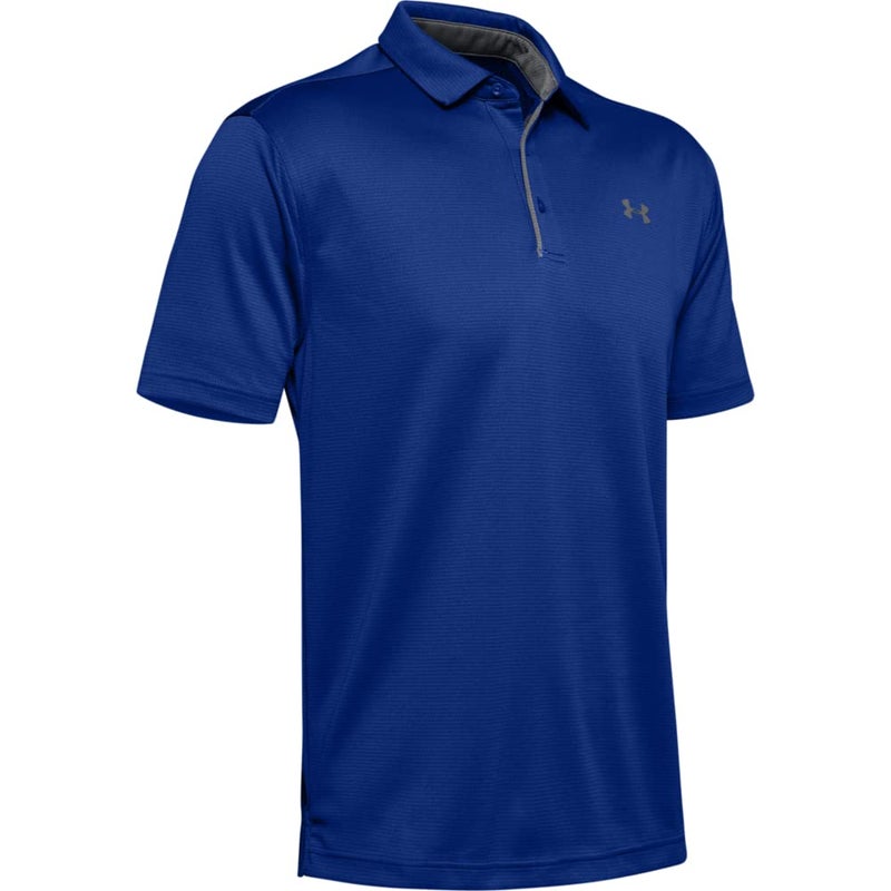 Under Armour Men's UA Tech Polo LG Blue - Image 4