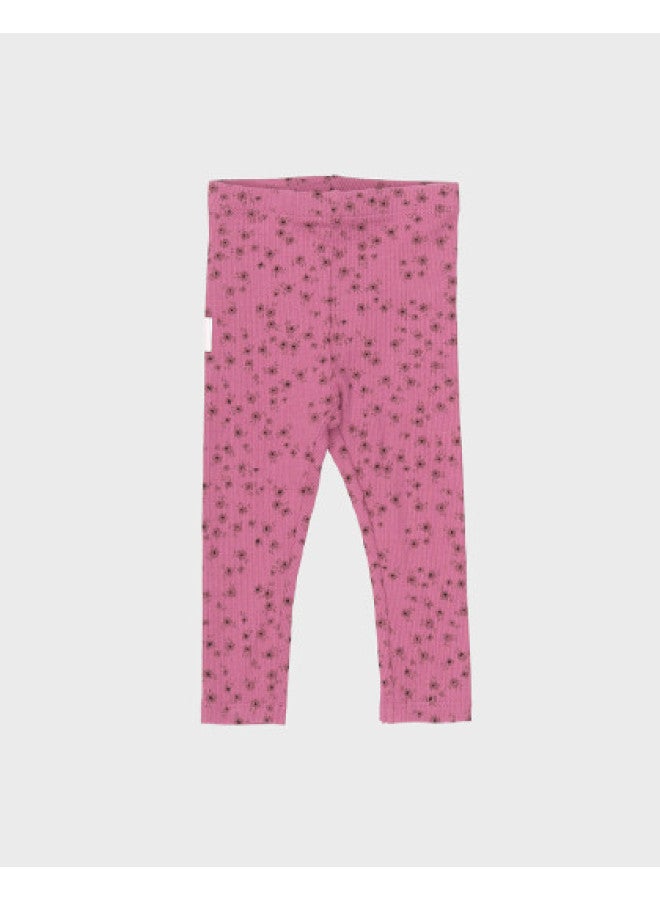 Zara Kids' Stylish, Comfortable, And Adorable Floral Print Pants - Image 1