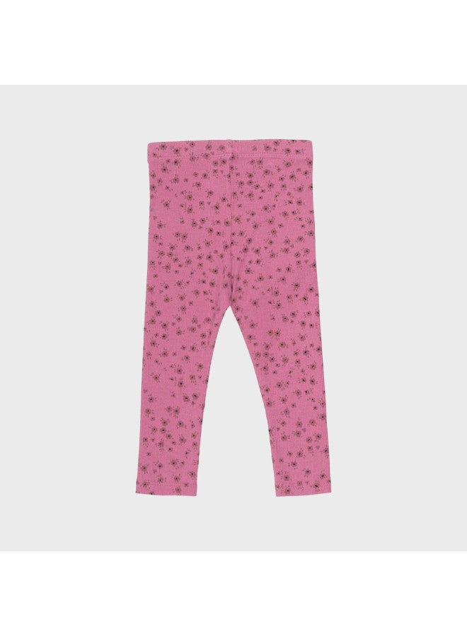 Zara Kids' Stylish, Comfortable, And Adorable Floral Print Pants - Image 3