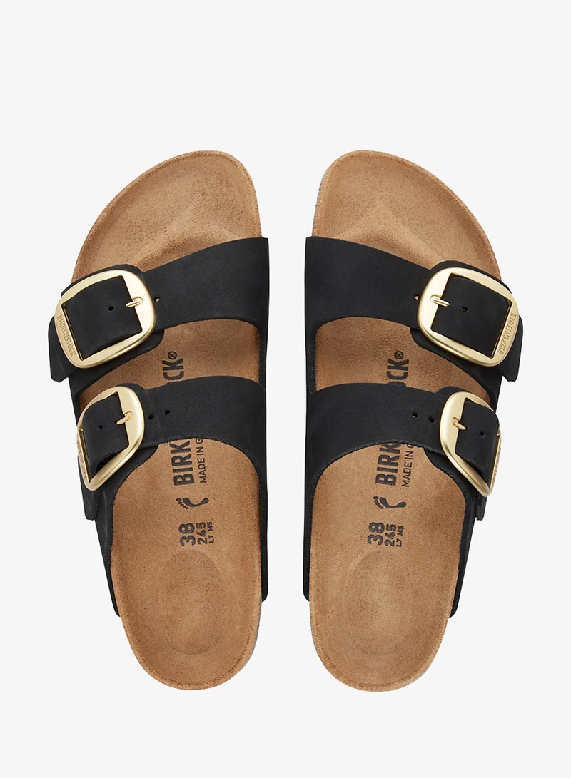 BIRKENSTOCK Black Arizona Big Buckle Regular Fit Sandals for Women | Best Price UAE