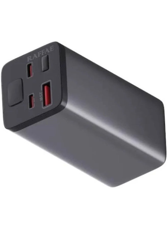 Raffae R-40 20000mAh Power Bank | 65W Fast Charging | Dual Type-C & USB | Quick Charge & Power Delivery | Compact & Travel Friendly - Image 1