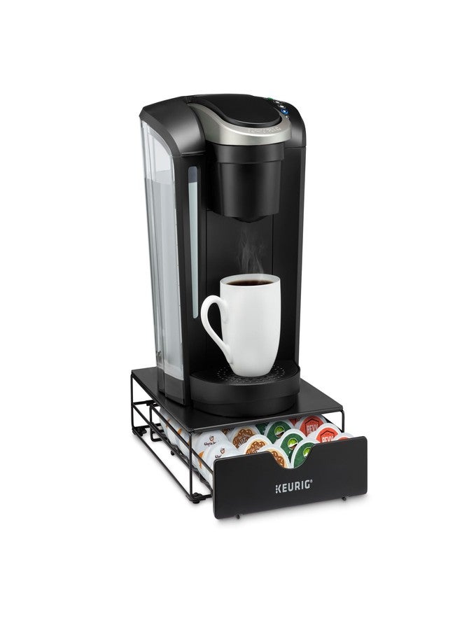 Keurig Slim Non-Rolling Storage Drawer, Coffee Pod Storage, Holds up to 24 Keurig K-Cup Pods, Black, Storage Drawer - 24ct, 9.2 x 3.3 x 12.2 inches - Image 4