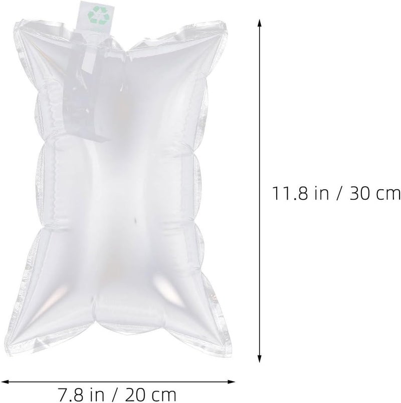 Generic 120pcs Bubble Packing Bags: Self-Sealing Air Cushion Pouches - Transparent Void Fill Packaging - Reusable Air Pillows for Shipping Box 20x30cm - Image 2