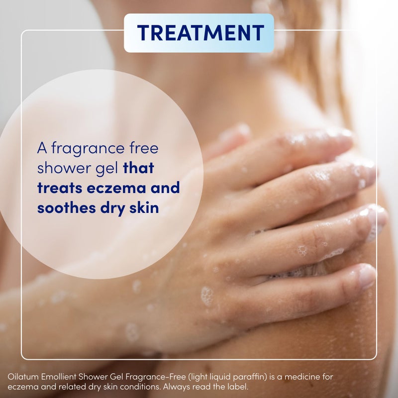 Oilatum جل استحمام أويلاتوم خالي من العطر لعلاج البشرة الجافة والإكزيما 150 مل - Image 4