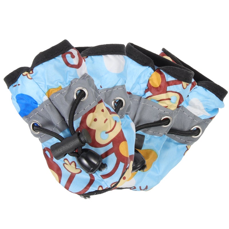 2 Sets of Anti- Dog Shoes Protective Puppy Shoes Convenient Pet Shoes Supple Dog Boots - Image 1