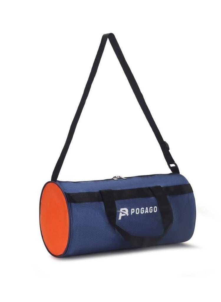 بوجاجو حقيبة رياضية للنساء والرجال والأطفال والبنات وحقيبة سفر دافل وحقيبة أمتعة للياقة البدنية وصالة الألعاب الرياضية والعطلات وحزام كتف للعمل واللياقة البدنية مع حجرة منفصلة للأحذية 22 لترًا - Image 5