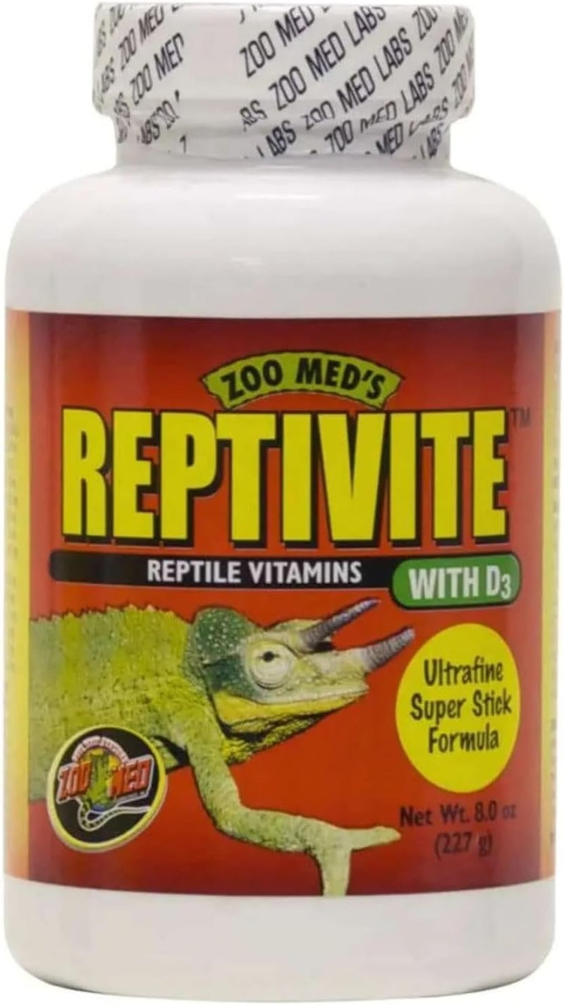 Zoo Med Reptivite Reptile Vitamins with Vitamin D3 - 8 Ounce - Image 1