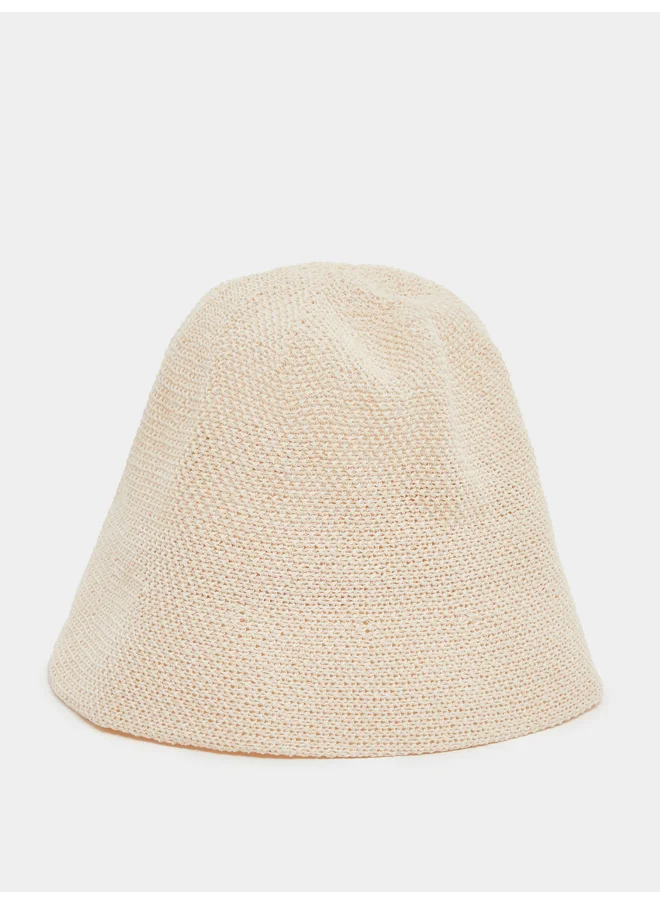 Styli Styli Plain Knit Bucket Hat