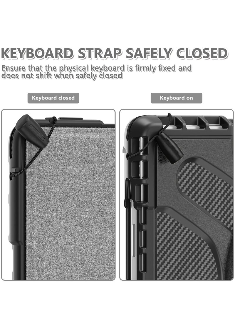Tablet case full body shockproof 360° stand rugged case compatible with Microsoft Surface Pro 9 compatible professional keyboard, tablet case compatible Surface Pro 9 tablet - Image 3