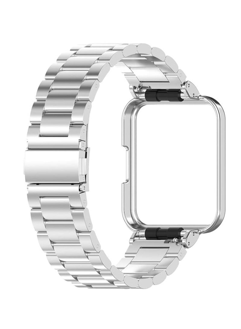 Watch Braleto Bracelet Compatible with Xiaomi Redmi Watch 2 Lite, Stainless Steel Metal Replacement Strap for Xiaomi Redmi Watch 2 Lite - Image 1
