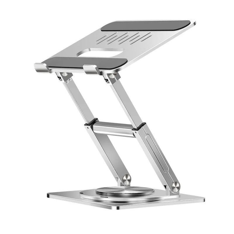 360 Degree Rotating Aluminum Alloy Laptop Stand Heat Dissipation Stretch Foldable Lifting Support Holder - Image 5