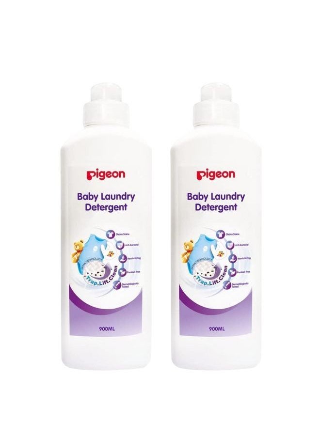 pigeon Baby Laundry Detergent  900ml Twin Pack  - Image 1