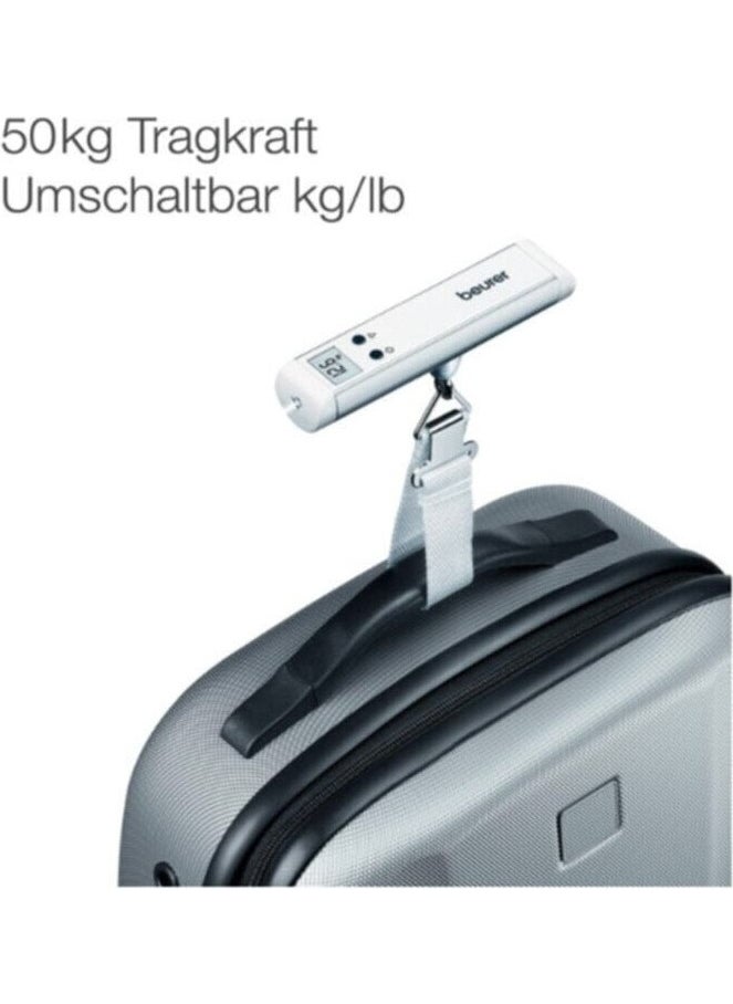 Beurer - Ls 10 50KG Capacity Hand Scale with Flashlight Scale Scale Illuminated Digital Suitcase Luggage Scale Airplane - Image 1