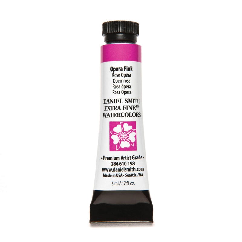 Daniel Smith Extra Fine Watercolor Paint 5ml Tube Opera Pink 284610198 017 Fl Oz Pack of 1