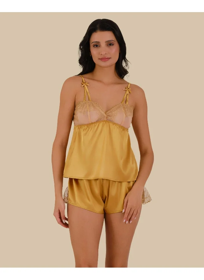 ايسلا اند ايفي Isla & Evie Golden Nights Cami Tops