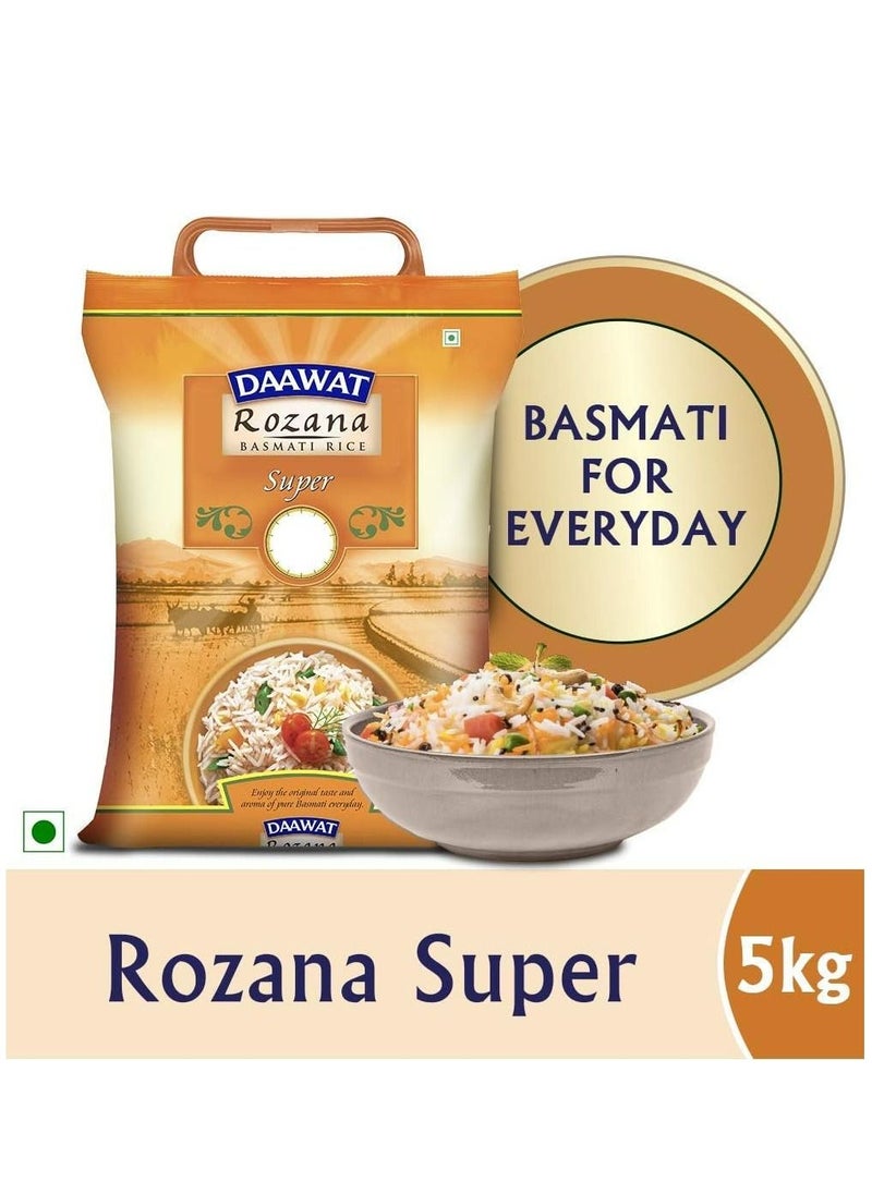 Daawat - Rozana Super Basmati Rice 5kg - Image 1