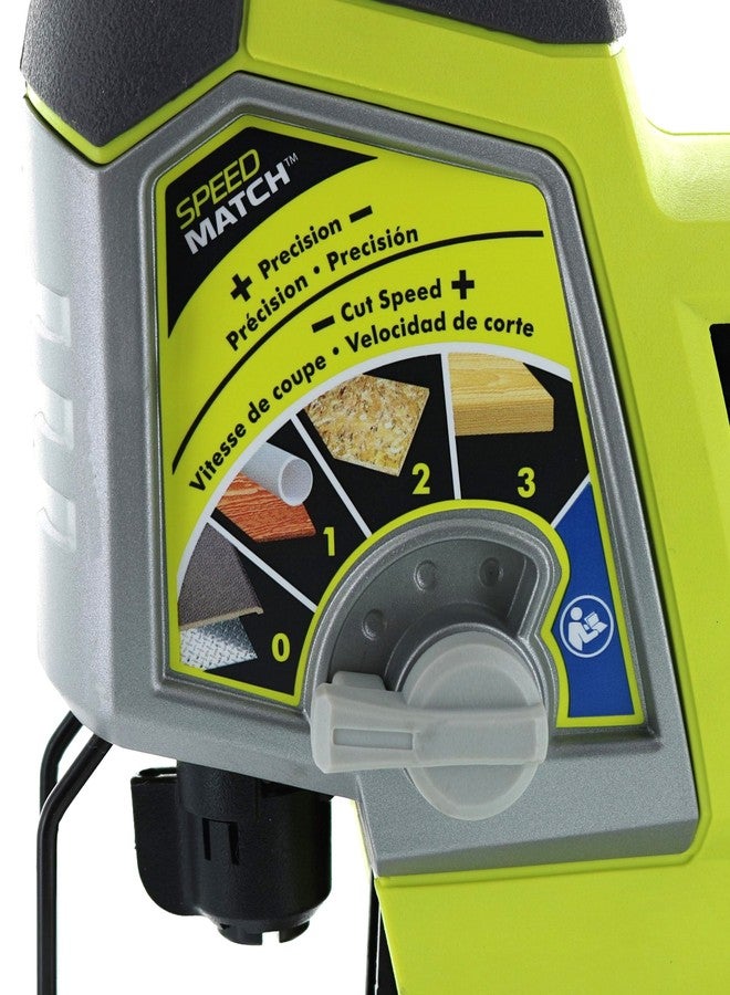 ريوبي منشار كهربائي مداري Ryobi JS481LG بسلك 4.8 أمبير وسرعة متغيرة وساق على شكل حرف T مع نظام إضاءة LED مدمج - Image 5