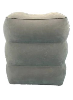 Loquat Portable Travel Inflatable Footrest Pillow Deep Gray  - Image 1