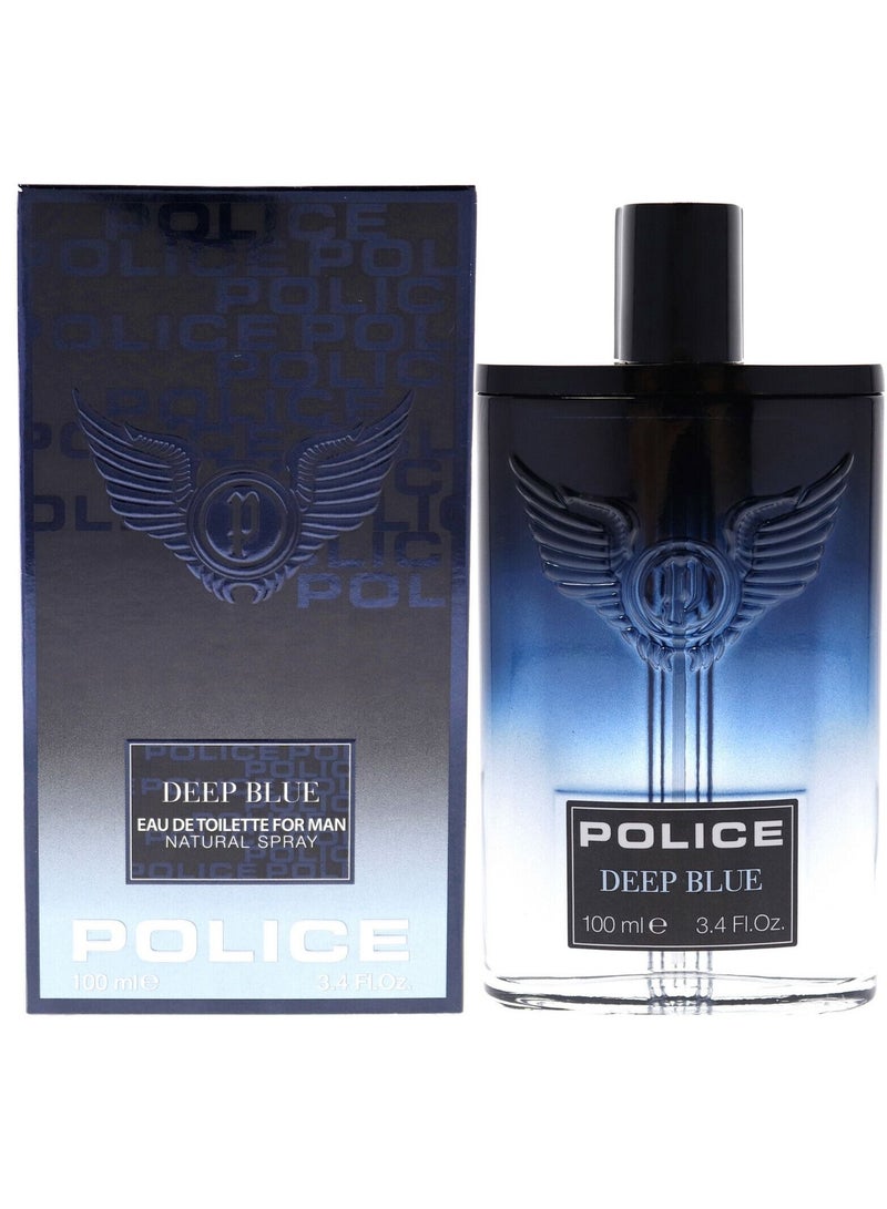 Police Deep Blue - For Men -EDT - 100ml